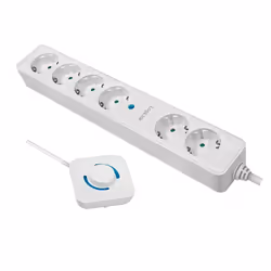 LogiLink LPS271 power extension 1.5 m 6 AC outlet(s) Indoor White - Additional view 4