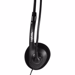 LogiLink HS0054 headphones/headset Wired Head-band Office/Call center Black - Additional view 8