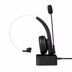 LogiLink BT0059 headphones/headset Wireless Head-band Office/Call center Bluetooth Charging stand Black - Additional view 6