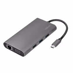 LogiLink UA0383 laptop dock/port replicator Wired USB 3.2 Gen 1 (3.1 Gen 1) Type-C Silver - Additional view 7