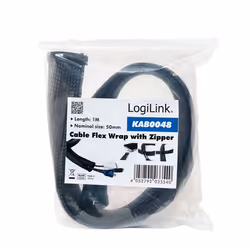 LogiLink KAB0074 cable sleeve Grey - Additional view 6