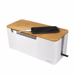 LogiLink KAB0075 - Logitech Kabelbox mit Bambus-Deckel - Additional view 4
