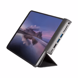 LogiLink UA0385 laptop dock/port replicator USB Type-C Black, Silver - Additional view 5