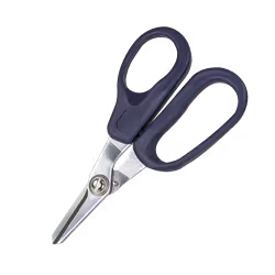 Tool - scissors for cutting kevlar of fiber optic cables