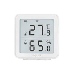 LogiLink SC0116 hygrometer/psychrometer Indoor Electronic hygrometer White