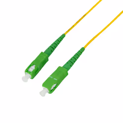 LogiLink FPSSC20 InfiniBand/fibre optic cable 20 m SC Yellow