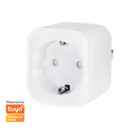 WiFi Smart plug. w/ power meter Tuya compatible. CEE 7/3