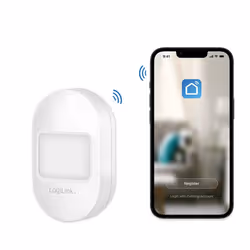 LogiLink SH0113 motion detector Passive infrared (PIR) sensor Wireless Wall White - Additional view 8
