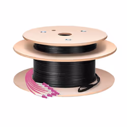 LogiLink FT2U120 InfiniBand/fibre optic cable 120 m LC U-DQ(ZN) BH Black