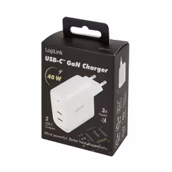 LogiLink PA0282 mobile device charger Mobile phone, Tablet White AC Fast charging Indoor - Additional view 8
