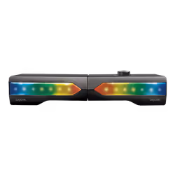 Speaker. Active. Soundbar. with Lighting. 2.0 CH. BT/3.5mm stereo
