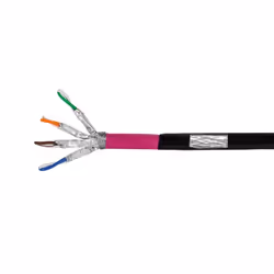 LogiLink CPV0083, 250 m, Cat7, S/FTP (S-STP), Black