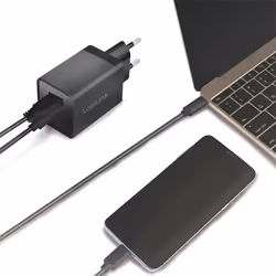 LogiLink PA0300 mobile device charger Universal Black AC, Cigar lighter Fast charging Auto, Indoor - Additional view 8