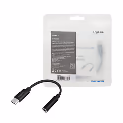 LogiLink USB Type-C cable to 3.5 mm audio jack adapter, 13 cm - Additional view 7