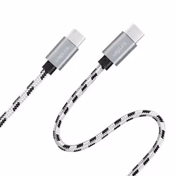 LogiLink CU0200 USB cable USB 2.0 USB C Black, White - Additional view 4