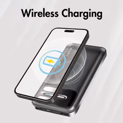 LogiLink PA0305 power bank Lithium Polymer (LiPo) 8000 mAh Wireless charging Black - Additional view 8