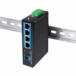 LogiLink NS204 network switch Unmanaged Gigabit Ethernet (10/100/1000) Black - Additional view 7