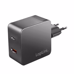 LogiLink PA0310 mobile device charger Universal Black AC Fast charging Indoor