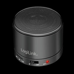 LogiLink Speaker. portable. BT 5.3. Micro SD. black