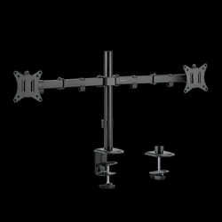 LogiLink Dual Monitor mount. 17&quot;-32&quot;. steel. arm length: 376