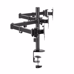 LogiLink BP0173 monitor mount / stand 68.6 cm (27") Desk Black - Additional view 5
