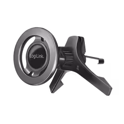 Smartphone car holder. magnetic. for round air vents