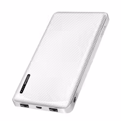 LogiLink PA0328WRF, 10000 mAh, 12 W, White