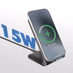 LogiLink PA0315RF mobile device charger Smartphone Black USB Wireless charging Fast charging Indoor - Additional view 7