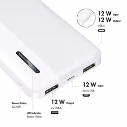 LogiLink PA0338WRF power bank 10000 mAh White - Additional view 7