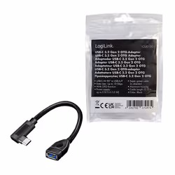 LogiLink CU0100 cable gender changer USB Type-C USB Type-A Black - Additional view 7