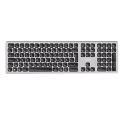 Keyboard. BT 5.0 & 2.4G. aluminum. grey
