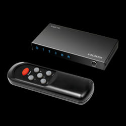LogiLink HDMI switch. 3x1-Port. 4K/60 Hz. HDCP. HDR. CEC. RC