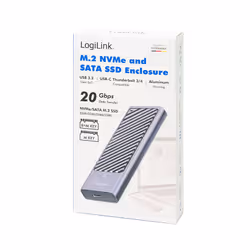 LogiLink UA0435 storage drive enclosure SSD enclosure Grey M.2 - Additional view 6