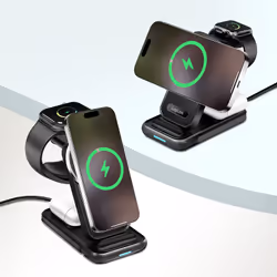 LogiLink PA0292 mobile device charger Headset, Smartphone, Smartwatch Black DC Wireless charging Fast charging Indoor - Additional view 5