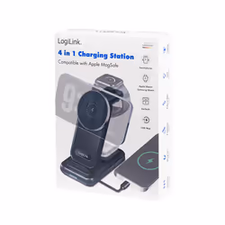 LogiLink PA0292 mobile device charger Headset, Smartphone, Smartwatch Black DC Wireless charging Fast charging Indoor - Additional view 8