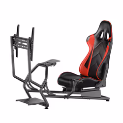LogiLink EO0065 video game chair Universal gaming chair Bucket (cradle) seat Black, Red