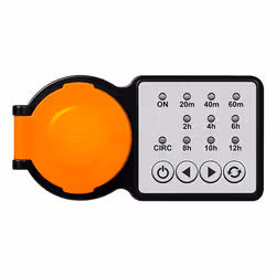 LogiLink ET0015 electrical timer Black, Orange Daily/Weekly timer - Additional view 2