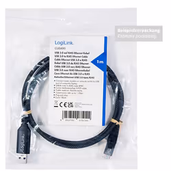 LogiLink CU0403 networking cable Black 3 m Cat6 S/FTP (S-STP) - Additional view 5