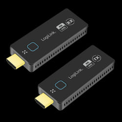 LogiLink HDMI BYOD presentation set. compact. wireless. 50m. 16to1. 4K