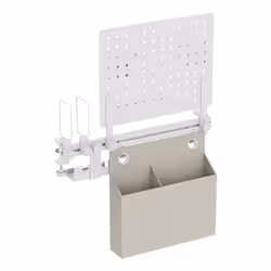 LogiLink PB0101 hanging storage organizer Steel, Plastic White - Additional view 2