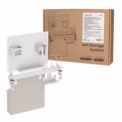 LogiLink PB0101 hanging storage organizer Steel, Plastic White - Additional view 5