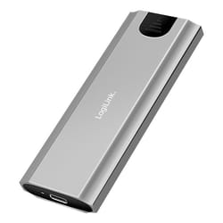 LogiLink UA0439 storage drive enclosure SSD enclosure Grey M.2