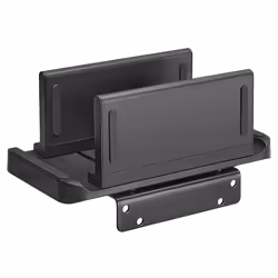 LogiLink Multifunctional holder, 0.5-7 cm wide, up to 3 kg, mini PCs, small CPUs, black, Bracket, Black, Plastic, Steel, 3 kg ...