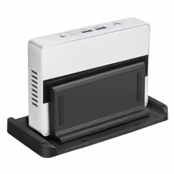 LogiLink Multifunctional holder, 0.5-7 cm wide, up to 3 kg, mini PCs, small CPUs, black - Additional view 5