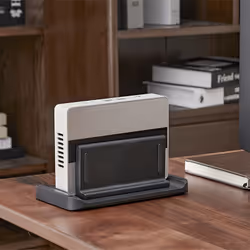 LogiLink Multifunctional holder, 0.5-7 cm wide, up to 3 kg, mini PCs, small CPUs, black - Additional view 8