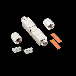 LogiLink Field assembly Cat.6A cable connector. shielded. screw type s