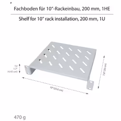 LogiLink ACT111 rack accessory Rack shelf - Additional view 5