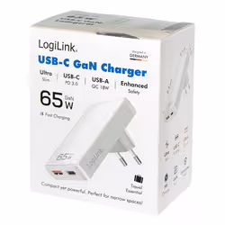 LogiLink PA0368 mobile device charger Universal White AC Fast charging Indoor - Additional view 5