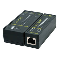 LogiLink WZ0080 network cable tester RJ-45 & SFP tester Black