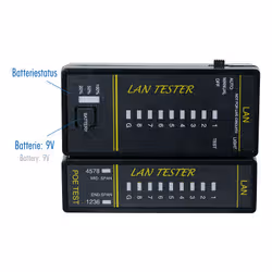 LogiLink WZ0080 network cable tester RJ-45 & SFP tester Black - Additional view 5